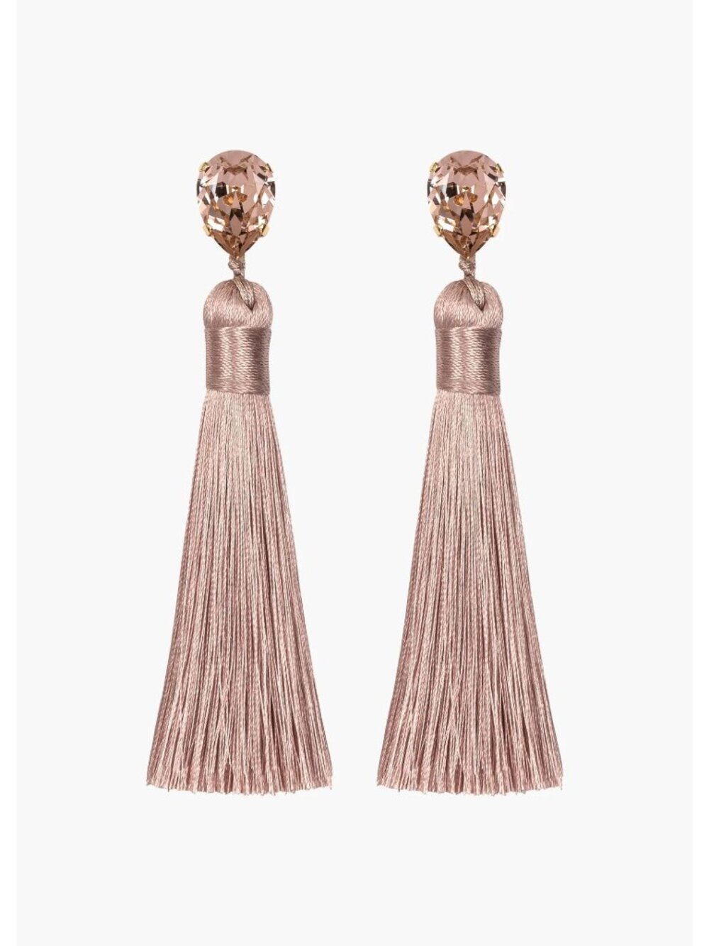 Jennifer Behr Francine Earrings in Vintage Rose New One Size Womens Jewelry